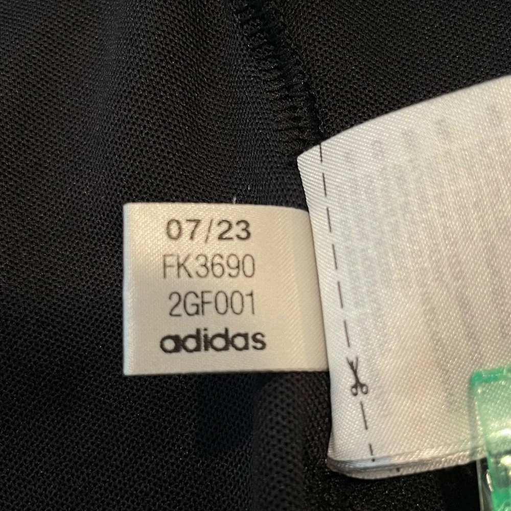 ADIDAS GOLF Womens M LS‎ 1/4 Zip Polo Shirt Top Black Sport Pickleball Tennis